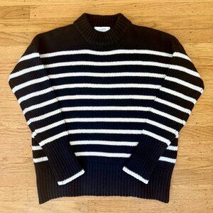 La Ligne Marin striped wool and cashmere-blend sweater, Ladies size XS